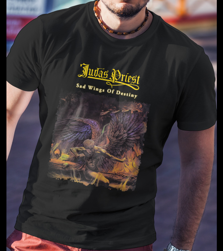 Judas Priest Sad Wings Of Destiny Angelic T-Shirt