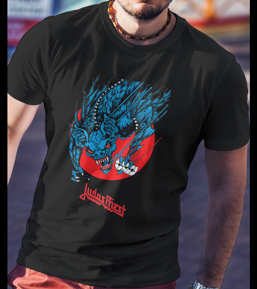 Judas Priest Screaming For Vengeance Flying Creature Art T-Shirt