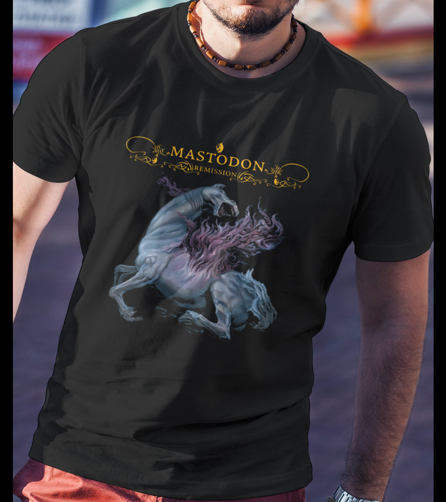 Mastodon Remission Fiery Horse T-Shirt