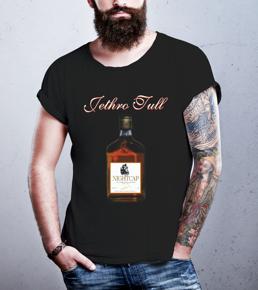 Jethro Tull Nightcap The Unreleased Masters 1973-1991 Bottle 70 Cl Malt T-Shirt