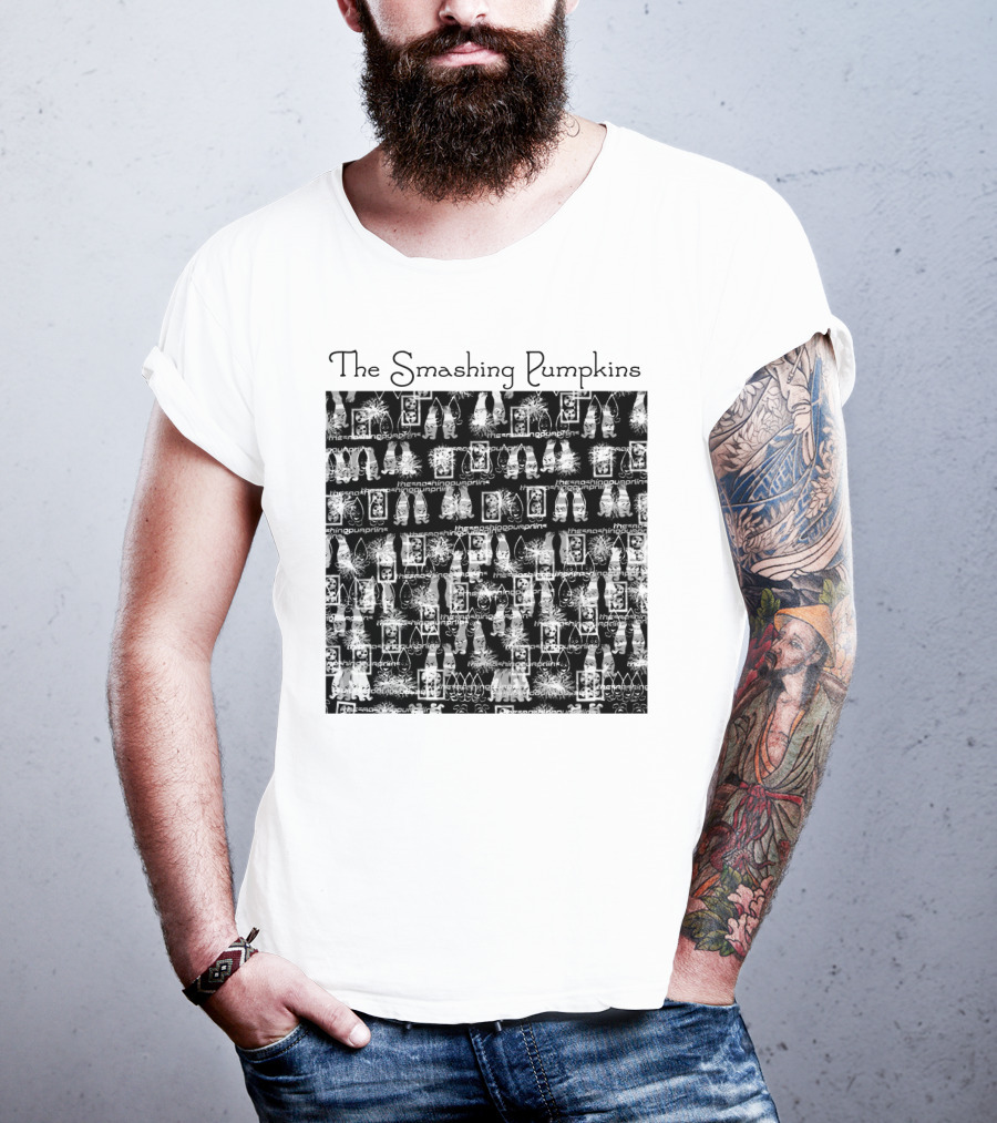 The Smashing Pumpkins 9 Monochrome T-Shirt