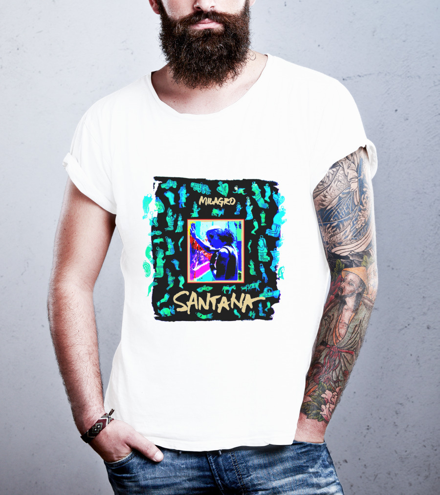 Milagro Santana Album Art Theme T-Shirt