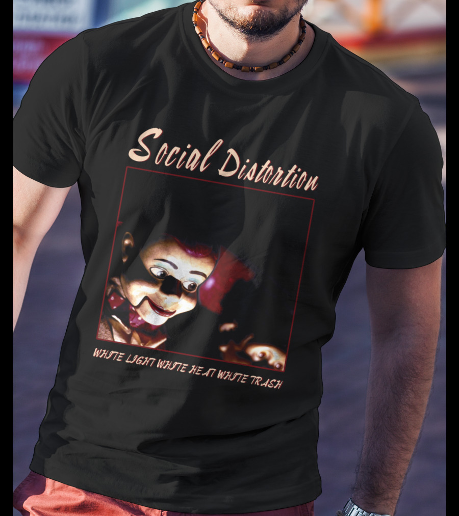 Social Distortion White Light White Heat White Trash T-Shirt