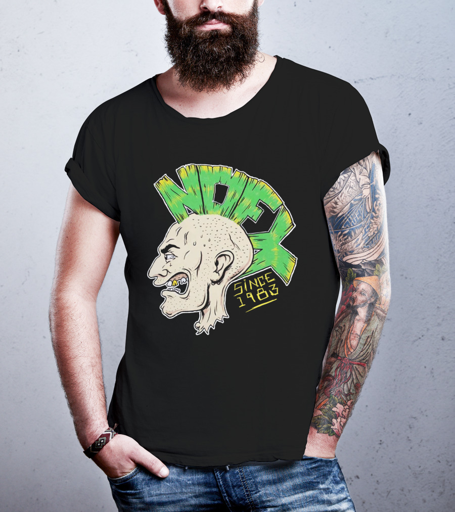 Nofx Since 1983 Punk Mohawk Character T-Shirt