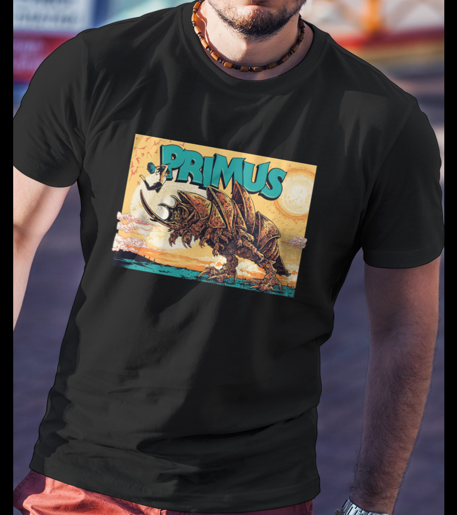 Primus Beetle Astronaut Sun T-Shirt