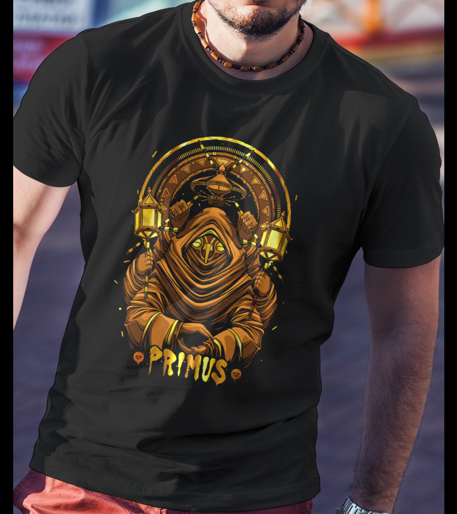 Primus Mystical Lantern Bearer Artwork T-Shirt