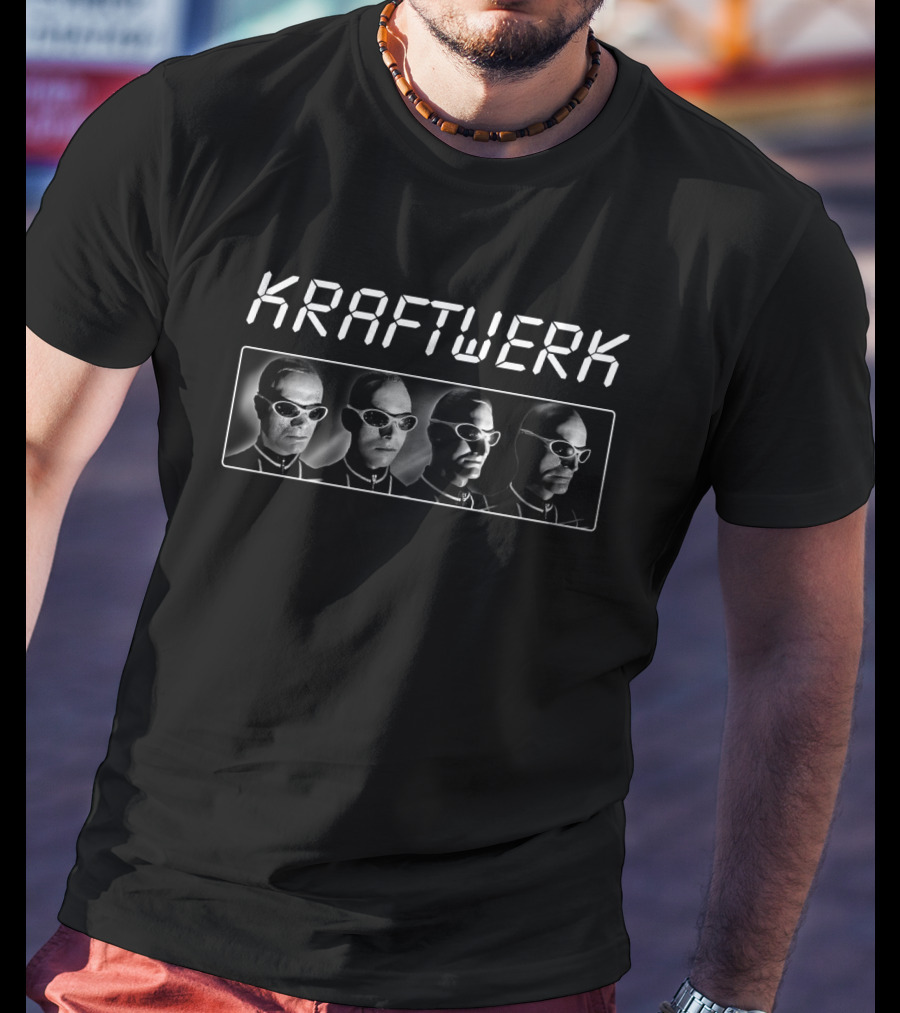Kraftwerk Vintage Portraits With Sunglasses T-Shirt