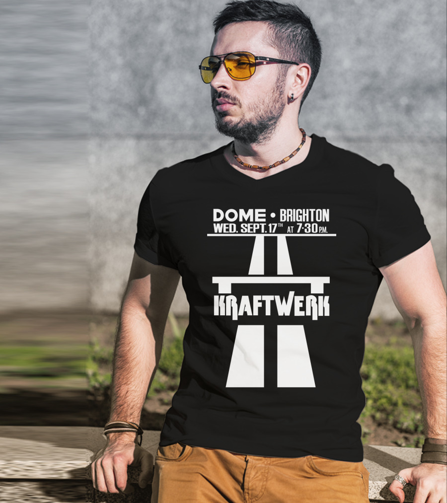 Kraftwerk Dome Brighton Wed. Sept. 17Th 7:30 Pm T-Shirt