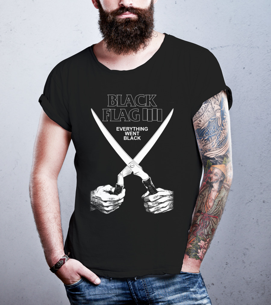Black Flag Iii Everything Went Black T-Shirt