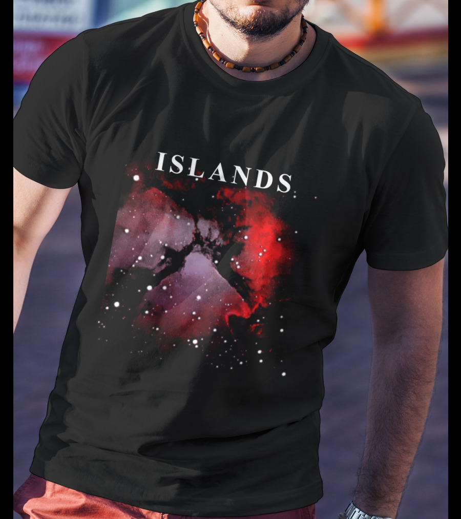 KC 07 Islands Cosmic Nebula T-Shirt