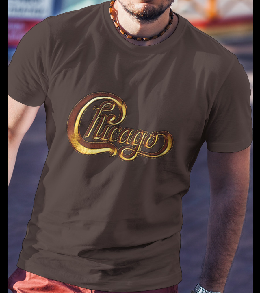 Chicago Gold Script T-Shirt
