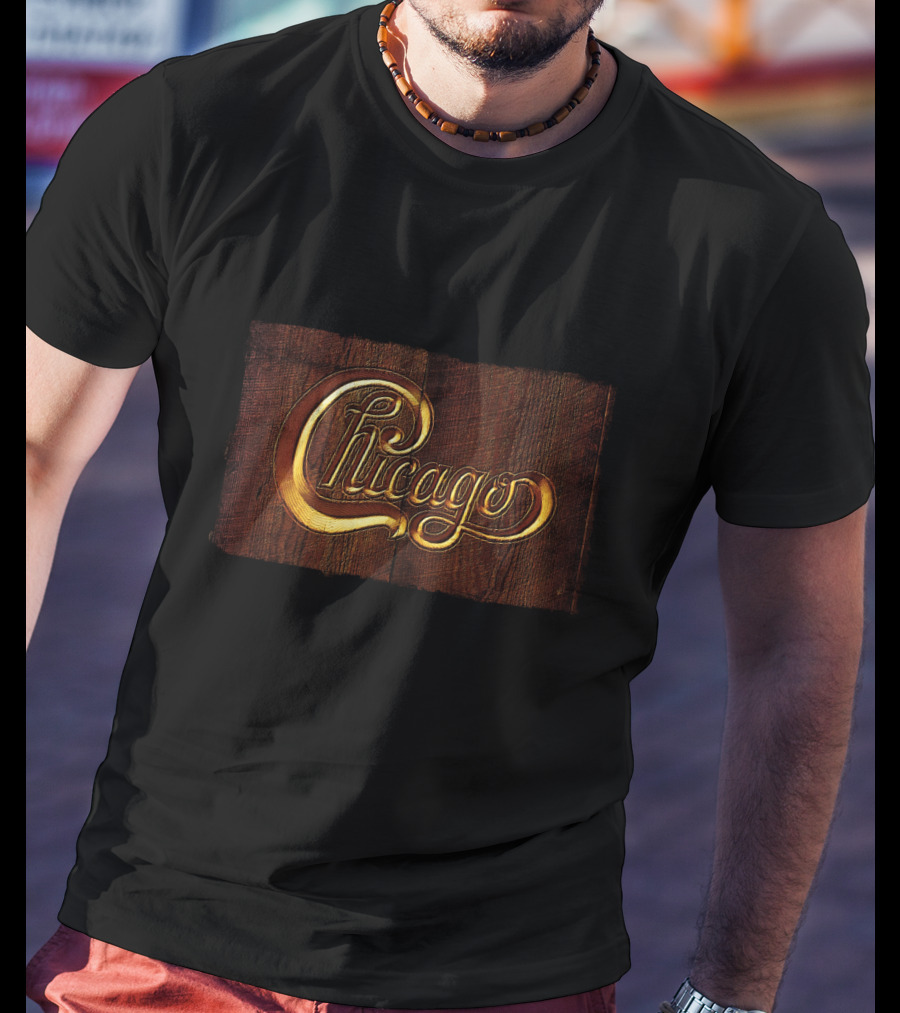 Chicago Ccg 05 Vintage Wood Style T-Shirt