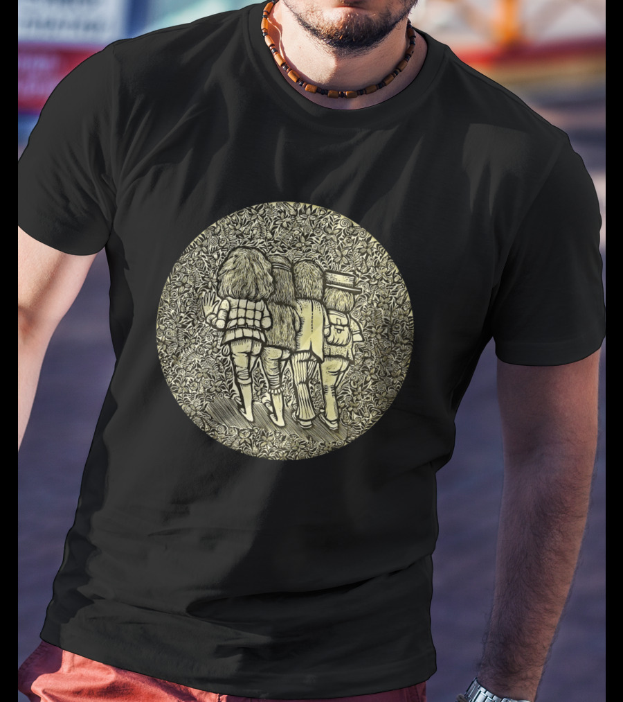 JT 07 Stand Up Friends Walking Through Nature T-Shirt