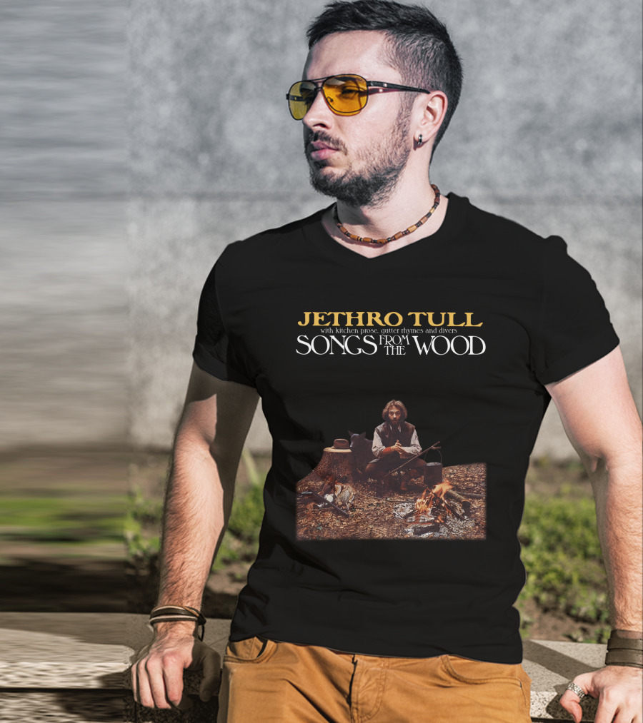 Jethro Tull Songs From The Wood With Kitchen Prose Gutter Rhymes And Divers T-Shirt