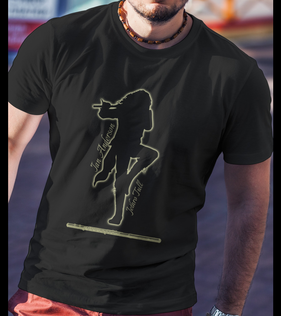Ian Anderson Jethro Tull Flute T-Shirt