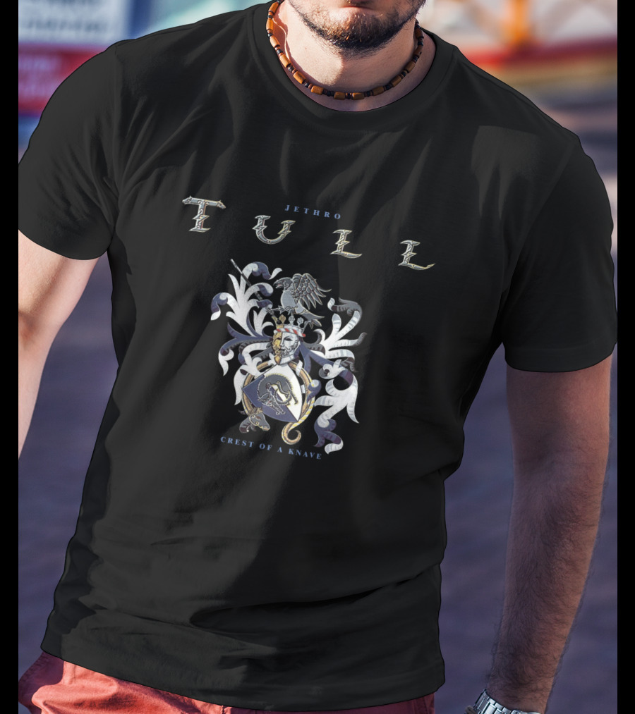 Jethro Tull Crest Of A Knave Medieval Emblem Album Art T-Shirt