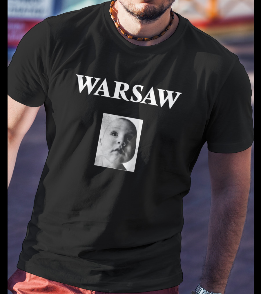 Warsaw Baby Image Retro Style T-Shirt