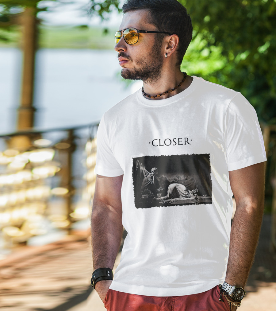 Joy Division Closer Album Cover Artistic Rendition T-Shirt
