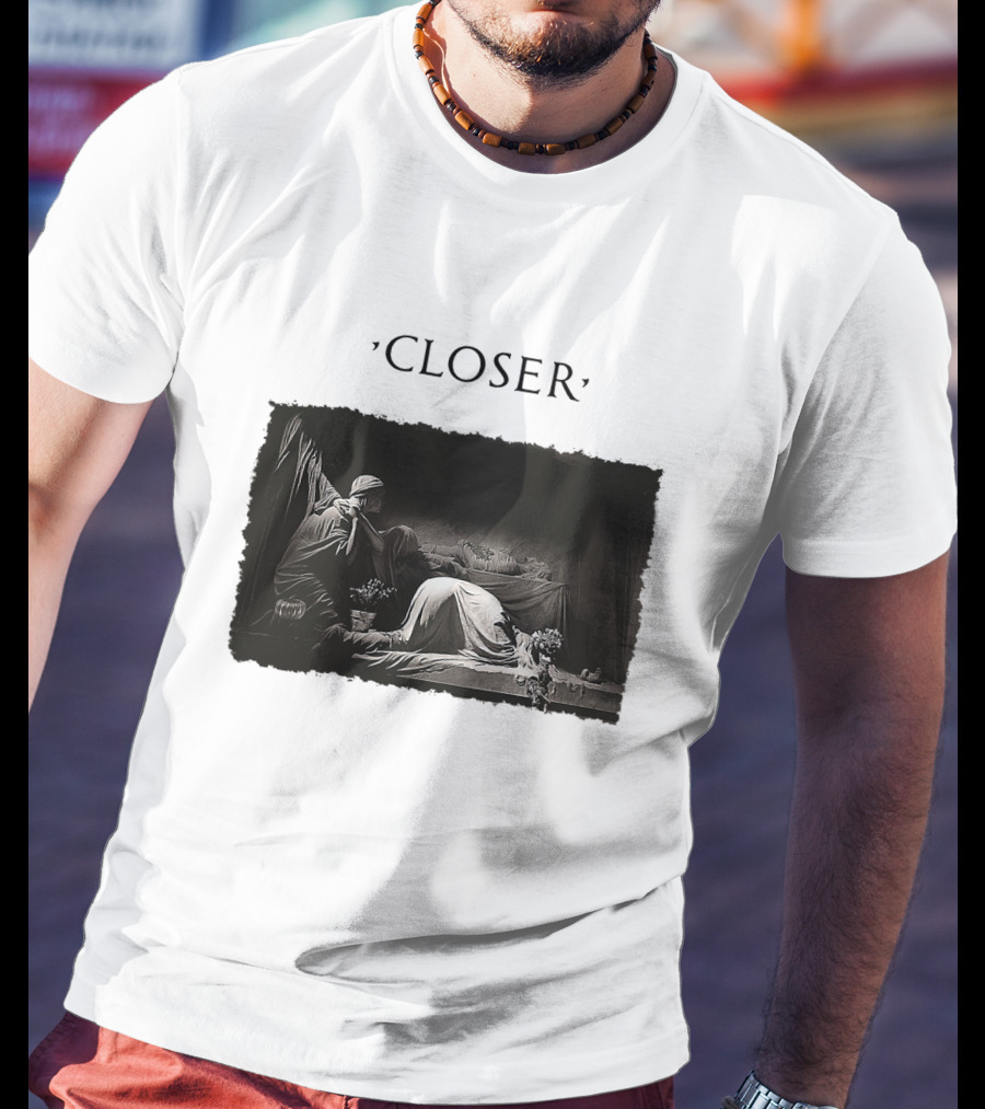 Joy Division Closer Album Cover Artistic Rendition T-Shirt