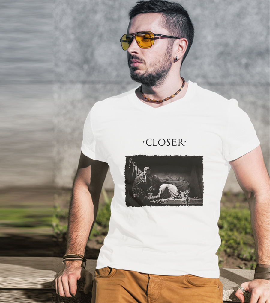 Joy Division Closer Album Cover Artistic Rendition T-Shirt