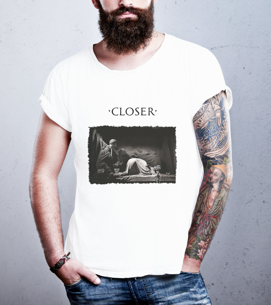 Joy Division Closer Album Cover Artistic Rendition T-Shirt