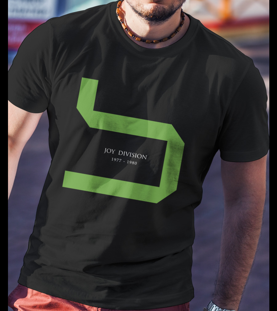 Joy Division 1977 - 1980 Green Abstract Symbol T-Shirt