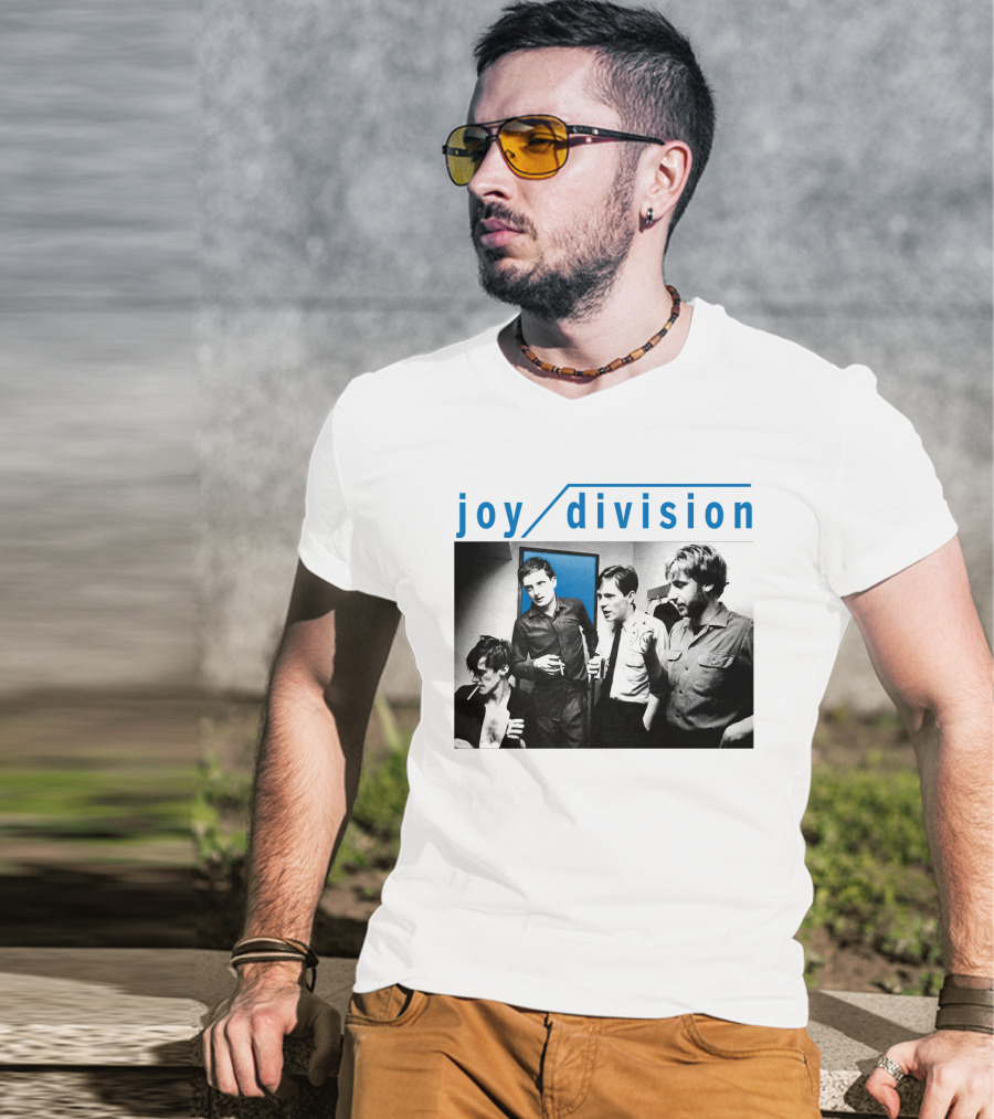 Joy Division Band Vintage Group Photo T-Shirt