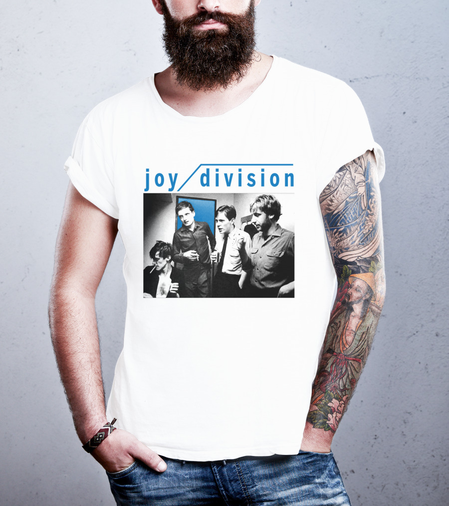 Joy Division Band Vintage Group Photo T-Shirt