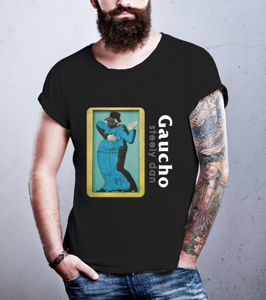 Gaucho Steely Dan Dancing Couple Artwork T-Shirt