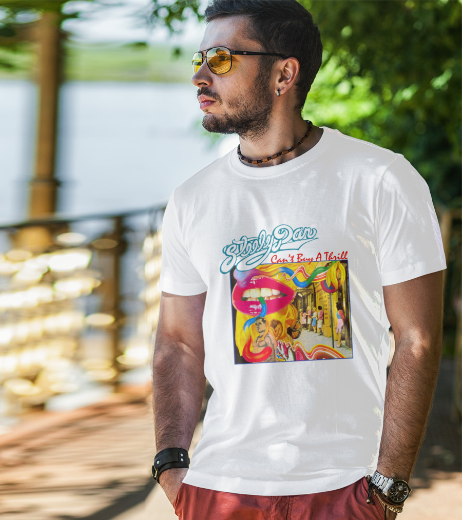 Steely Dan Can't Buy A Thrill Album Cover T-Shirt