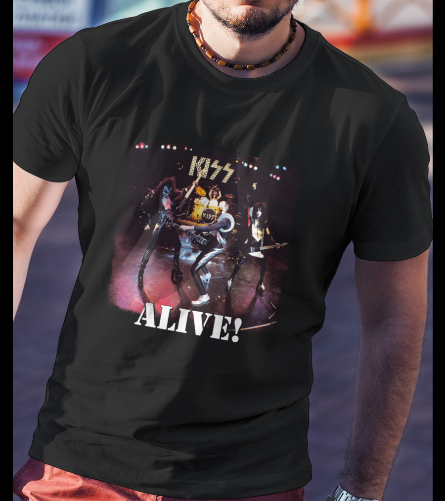 Kiss Alive! Concert Performance Scene T-Shirt