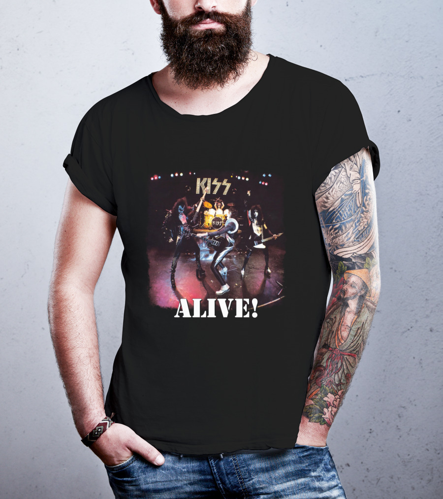 Kiss Alive! Concert Performance Scene T-Shirt