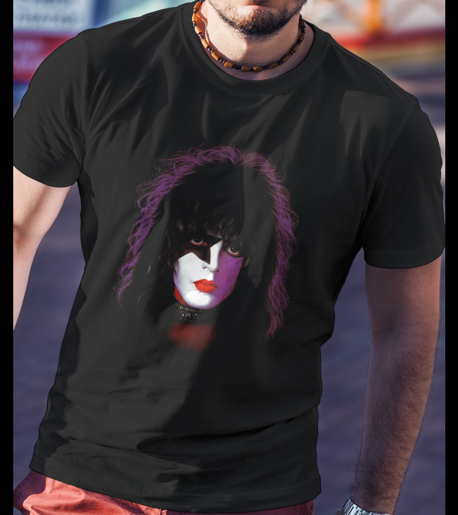 Ki (34) Paul Stanley Starchild Makeup Face T-Shirt
