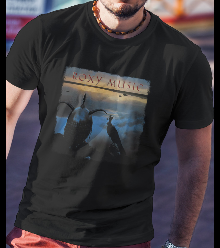 Roxy Music Album Cover With Mystical Landscape Scene T-Shirt