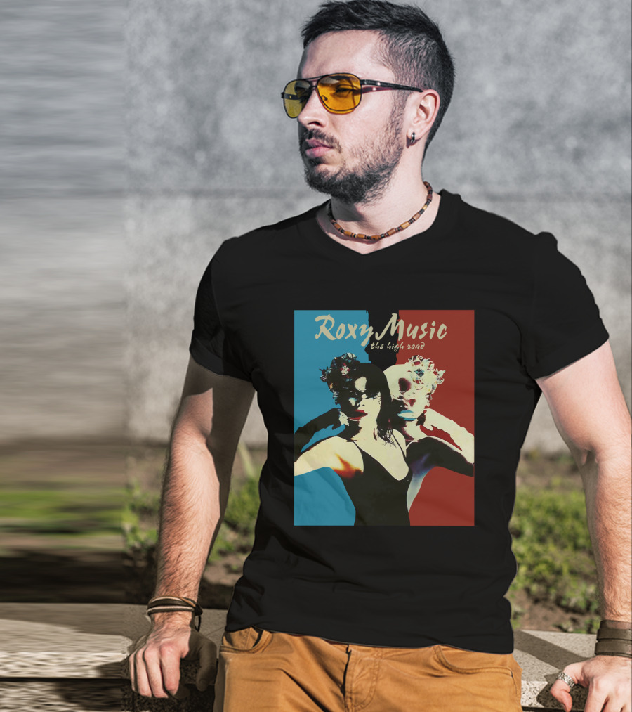 Roxy Music The High Road Dual-Tone T-Shirt