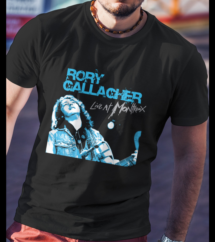 Rory Gallagher Live At Montreux T-Shirt