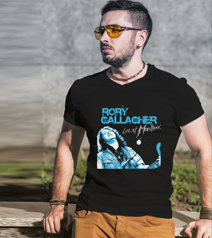 Rory Gallagher Live At Montreux T-Shirt