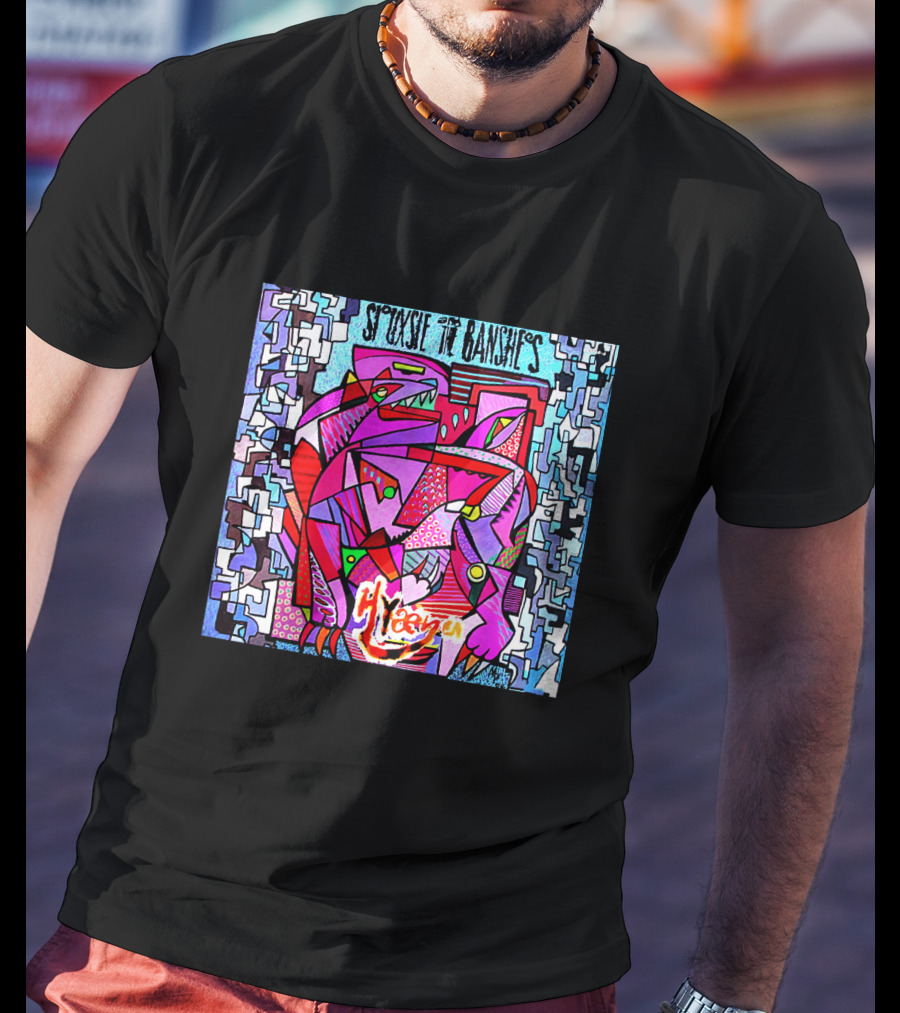 Siouxsie And The Banshees Hyaena Abstract Art T-Shirt