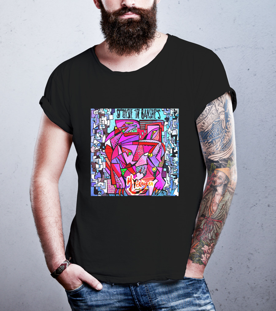 Siouxsie And The Banshees Hyaena Abstract Art T-Shirt