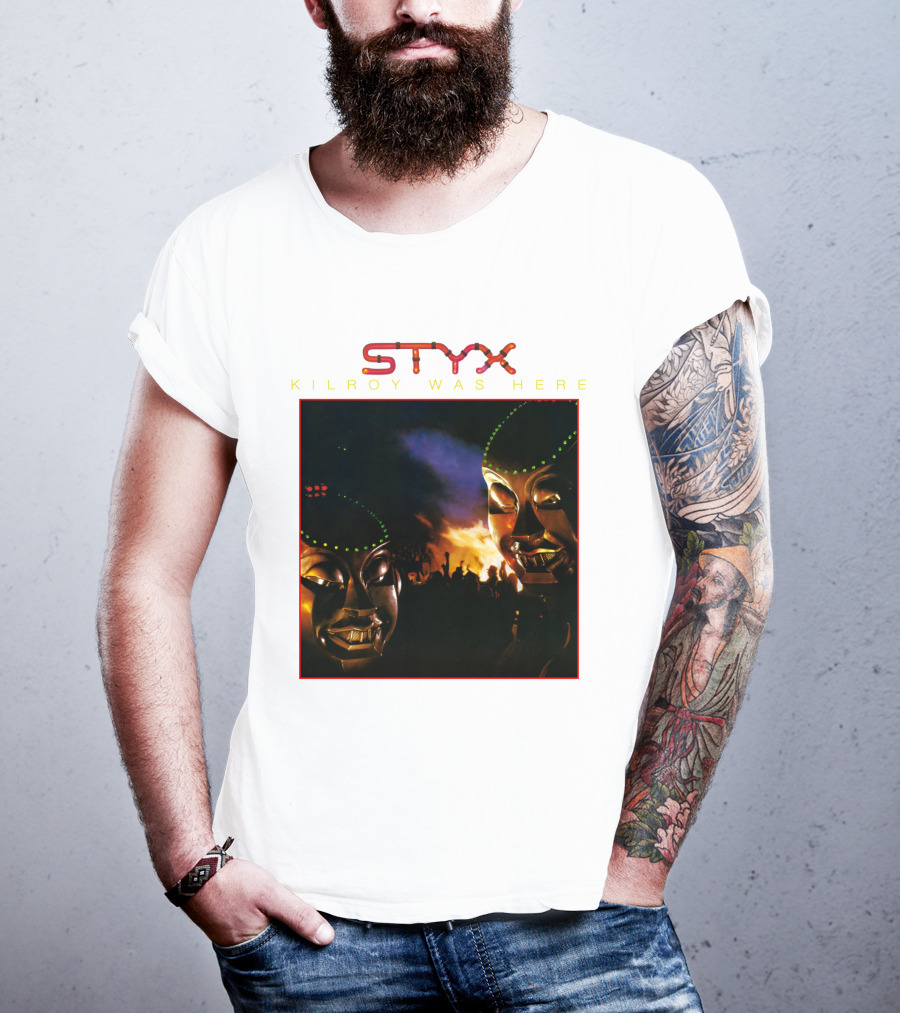 Styx Kilroy Was Here T-Shirt