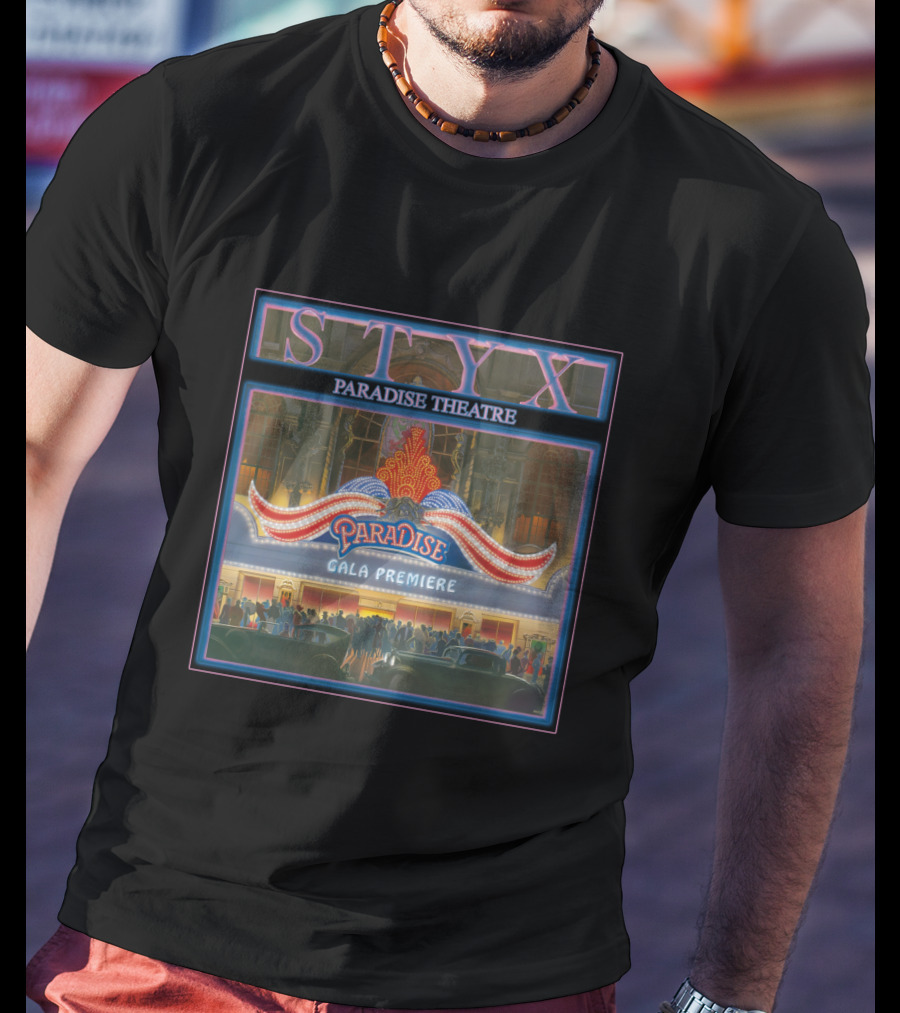 Styx Paradise Theatre Gala Premiere T-Shirt