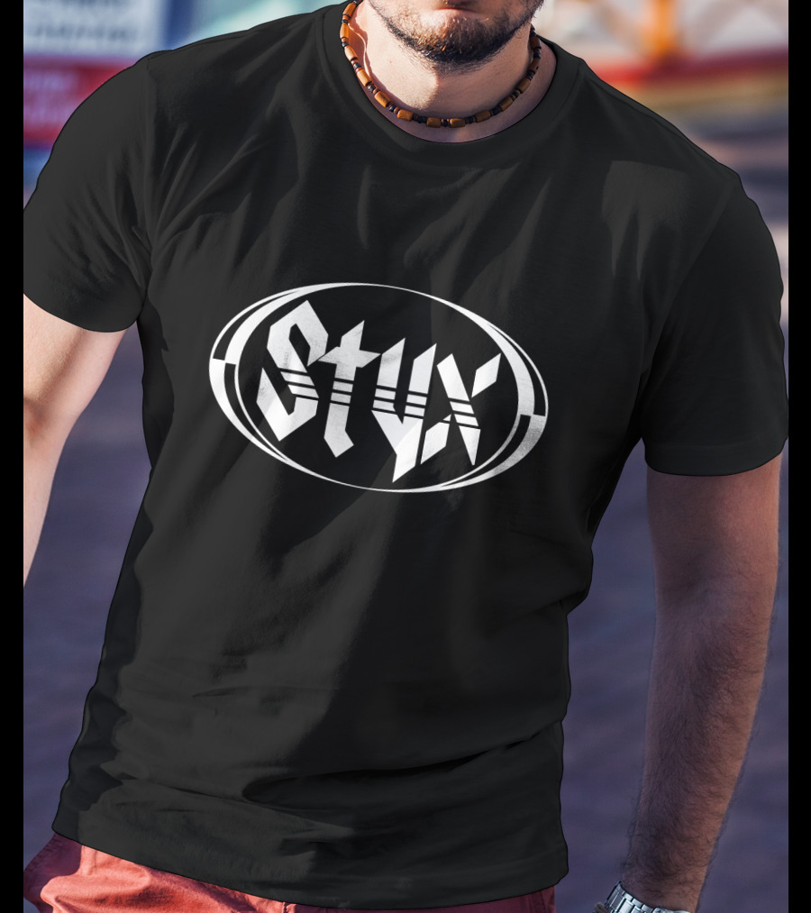 Styx Band Logo Classic Rock Icon T-Shirt