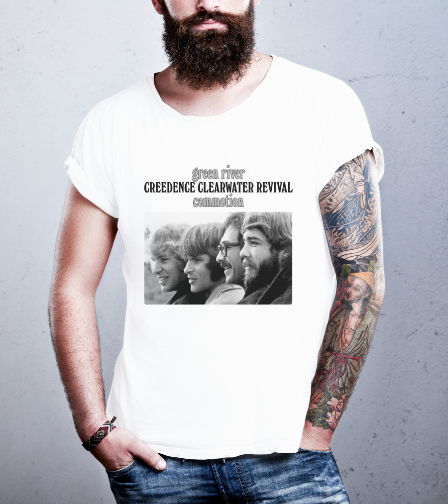 Green River Creedence Clearwater Revival Commotion T-Shirt
