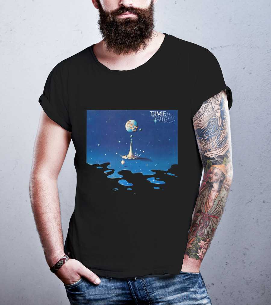 Elo Time Album Cover Space Scene T-Shirt