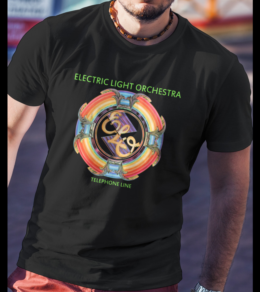 Electric Light Orchestra Elo Telephone Line T-Shirt