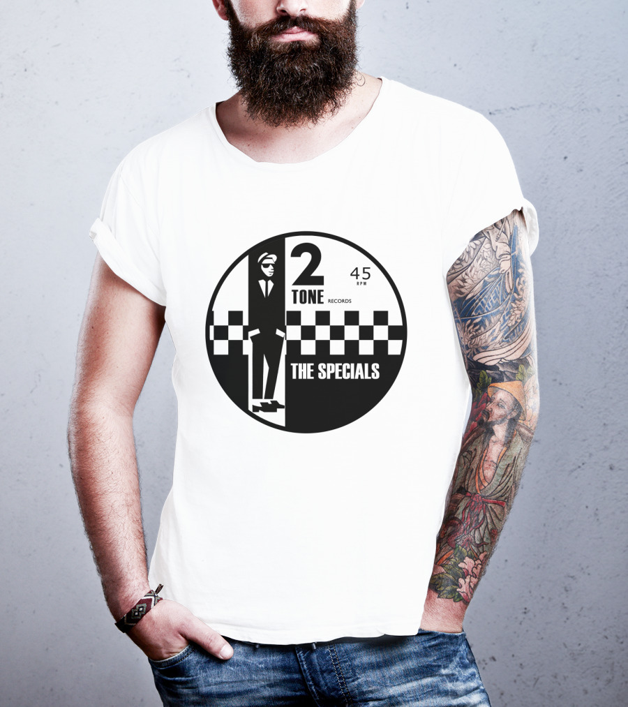 The Specials 2 Tone Records 45 Rpm T-Shirt