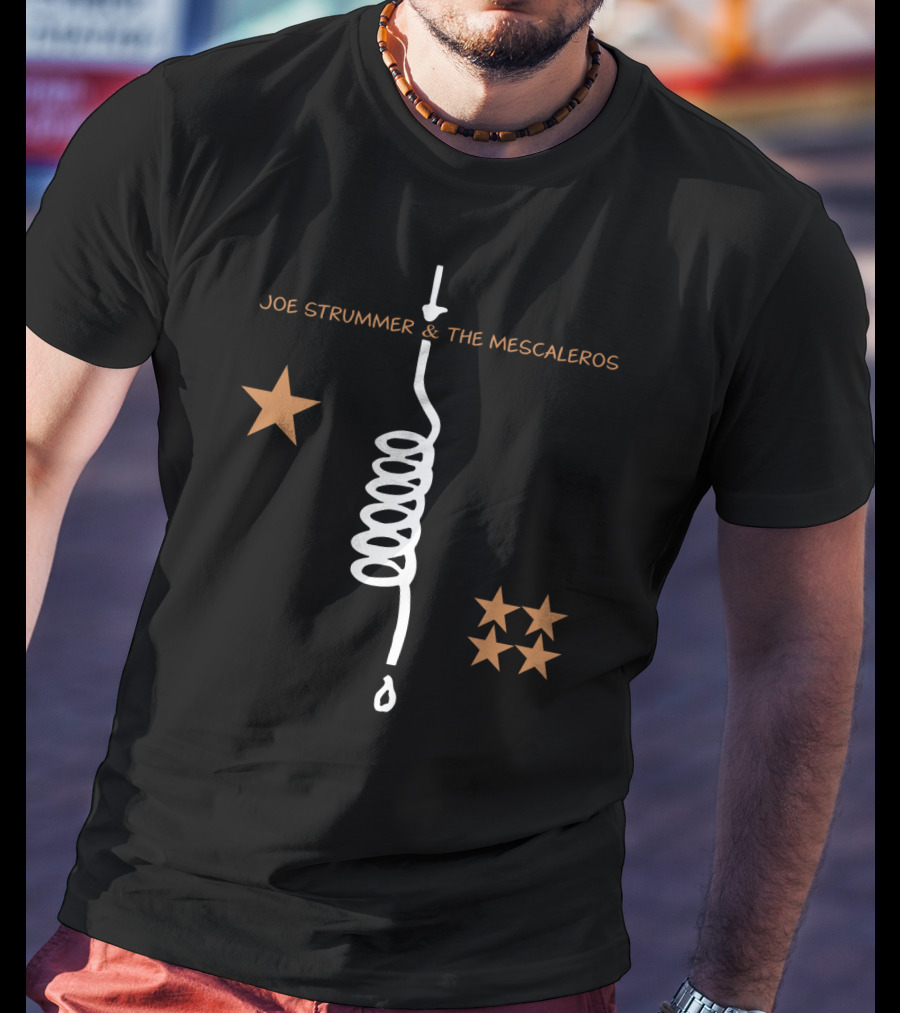 Joe Strummer & The Mescaleros Star Spiral Iconography T-Shirt