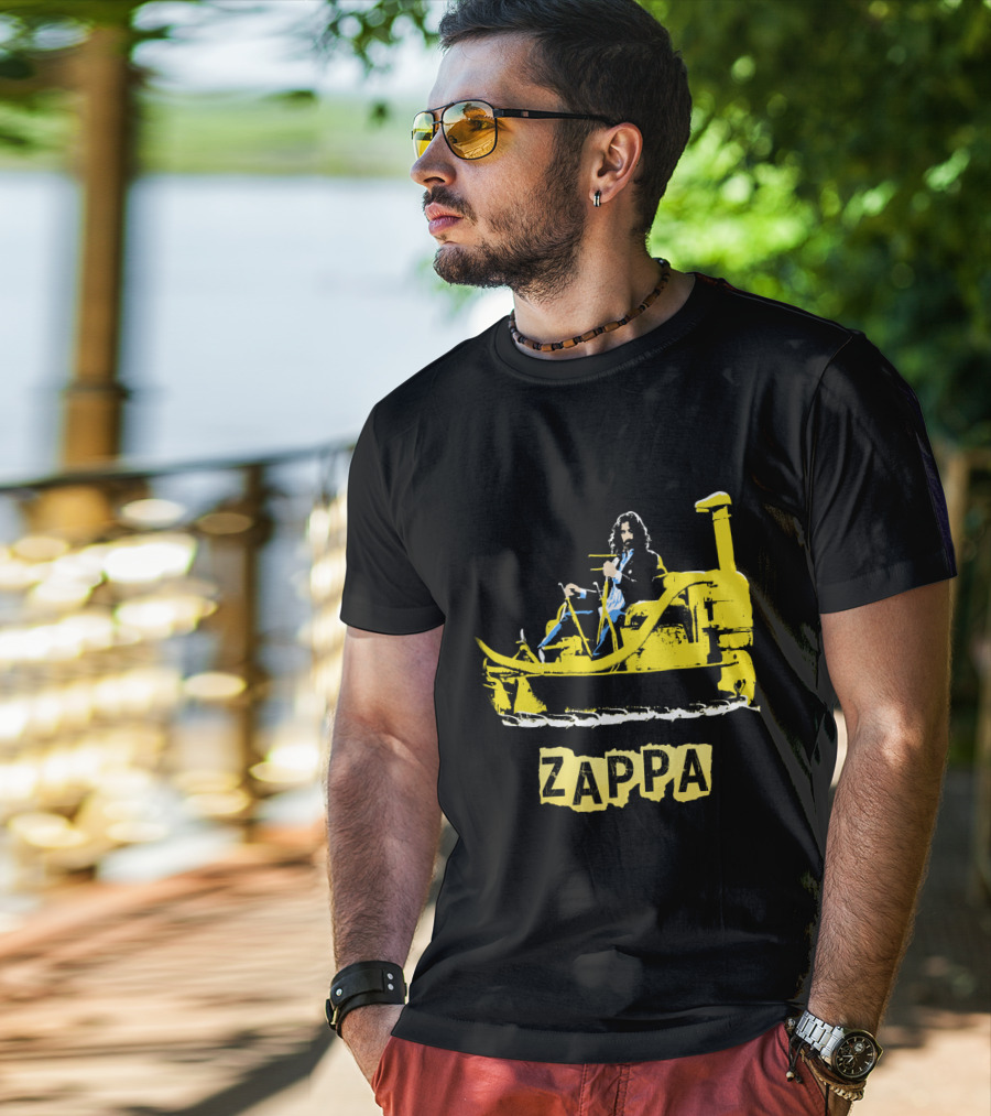 Zappa Bulldozer Yellow T-Shirt