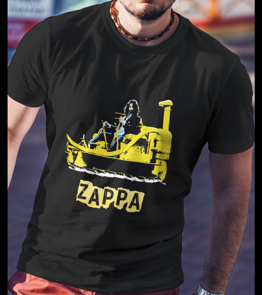 Zappa Bulldozer Yellow T-Shirt