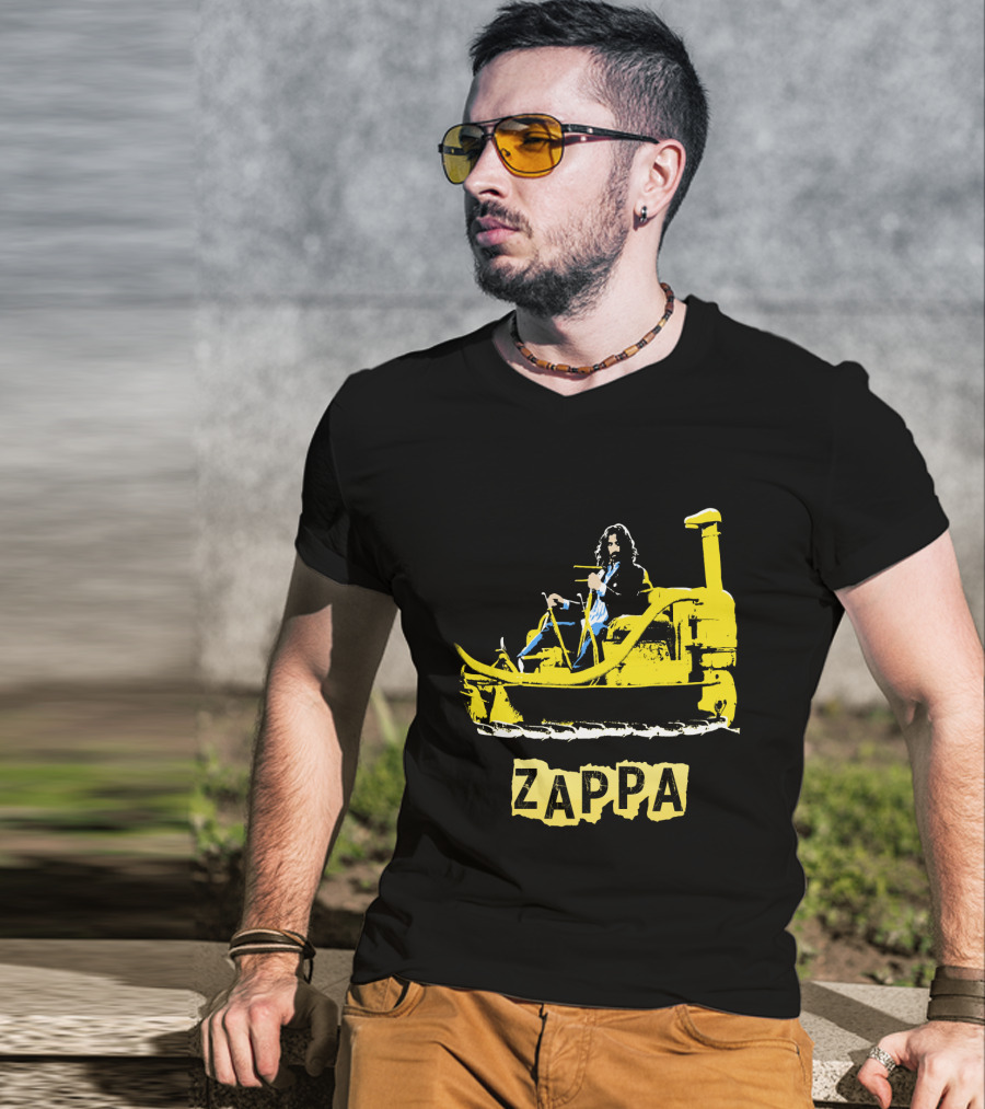 Zappa Bulldozer Yellow T-Shirt